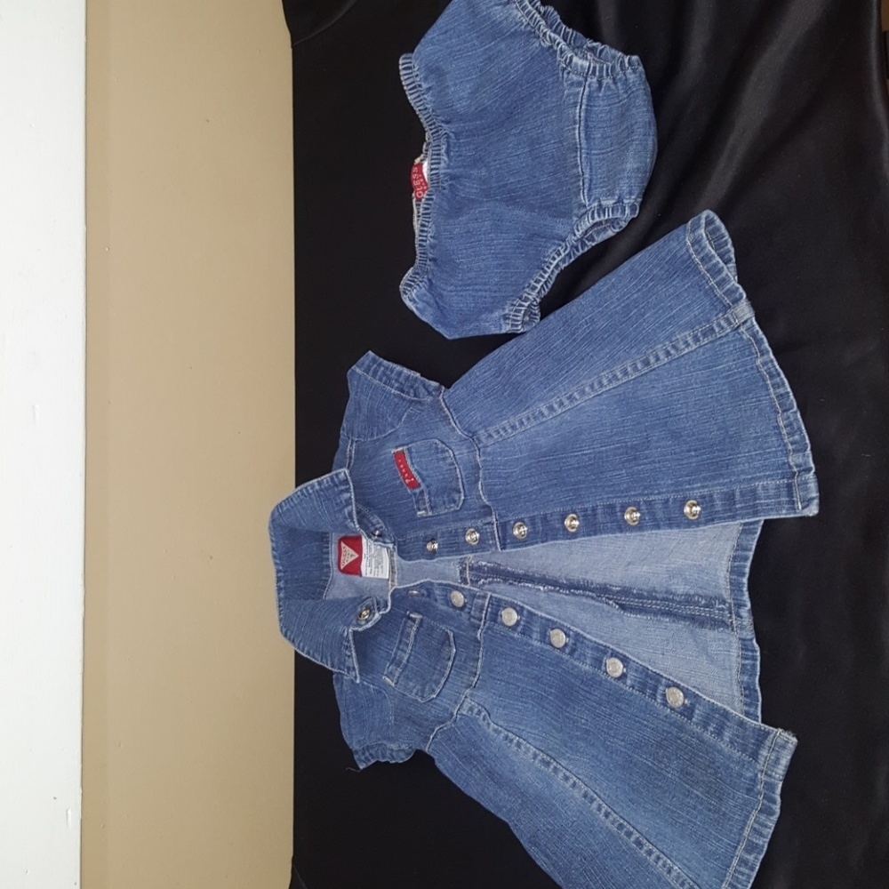 SOLD-----by: Guess -baby denim dress